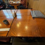 そばきり長助 - 木のぬくもりが◎