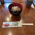 そばきり長助 - 最初にそばがきを