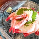 光る海 - 甘えび丼