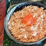 光る海 - ズワイかにめし 毛蟹トッピング