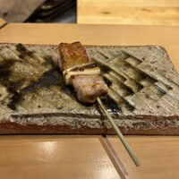 焼鳥 森本 - ねぎま（鶏の太もも）