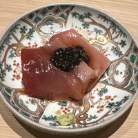 枯淡 - ヨコワ　漬け　中とろ　海苔醤油