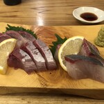 酒場 てっぽう 天王寺ミオ店 - ハマチ&シマアジ