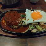 山海倶楽部 - 手ごねハンバーグステーキ