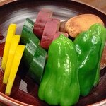 特選飛騨牛 花ざくろ - 焼野菜
