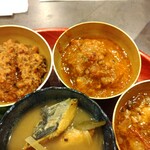 CURRYFORNICATION - 左･キーマと右･バターチキン