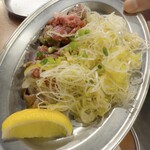 大阪焼肉・ホルモン ふたご  - ねぎ筋焼き