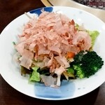 特選飛騨牛 花ざくろ - おかかサラダ