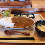ふきや - 料理写真:牛すじ豚バラカレーライス～☆