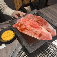 近江うし焼肉 にくTATSU 日本橋室町店 - 焼きすき