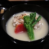 日本料理 珀也 - 白子のお椀