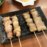 やゆよ・食事屋 - '25/01/22 もも串＆豚バラ串