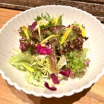 天麩羅 巽 - 牧島さんの花サラダ