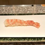 天麩羅 巽 - 才巻海老（レアっぽく）