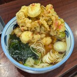 やしま - 青ねぎあさり天そば