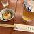 やゆよ・食事屋 - 料理写真:'25/01/22 お通し＆生ビール