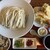 うどん日和ひこどん - 料理写真:ひこどんセット。コシのあるうどんと揚げたての天ぷらが最高です！