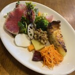 ル・プチ・ブイヨン・イイダノキッシュとイイダノツマミ - 