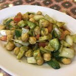 インド料理 パリワル - チャナサラダ(¥540)