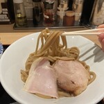 松戸富田麺業 - 湯気出てるの上手く写らんかった
