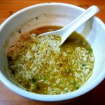 麺屋 高橋 - かきまぜておさかなカレー完成