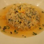 私厨房 勇 - 梅とシソのチャーハン上湯掛け