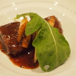 私厨房 勇 - 和牛ばら肉と新牛蒡の煮込み