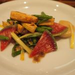 私厨房 勇 - 香港風帆立と中国野菜の炒め