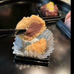 おかき処　虎笛 - 栗きんとん　byまみこまみこ