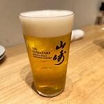 焼鳥 ふくなが - 生ビール