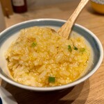 焼鳥 ふくなが - 卵かけご飯