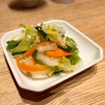 焼鳥 ふくなが - 漬物