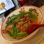 ラーメン屋台 吉祥院店 - 台湾ラーメン叉焼入り750円