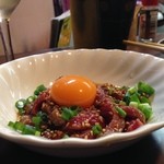 かんちゃん - ローストビーフをユッケ風に！