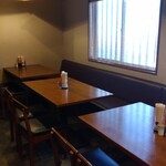 北野屋 - テーブル席 4人掛け x 4卓