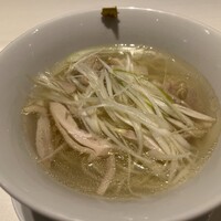 MASA'S KITCHEN 名古屋JRゲートタワー - 蒸し鶏と葱のあっさり麺