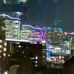 パノラミックレストラン ル・ノルマンディ - 窓からの夜景　みなとみらい