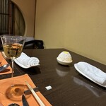 epice - トカイ。グラスも素晴らしい。