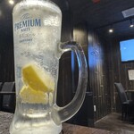 鶏冠 - ふつうのレモンサワー