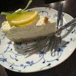 鶏冠 - レモンレアチーズケーキ