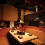 えびすジンギスカン 海月別邸 御羊邸 - 一席ごとにダクト設置されており匂い対策は万全です