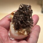 鮨 一幸 - 河豚白子 トリュフ