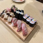 ひさご寿司 - うなぎ、大トロ炙り、トロたく、納豆巻き、ネギトロ