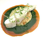 L'ORANGERIE - ヒラスズキ、春菊