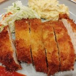 もとすみSAKEバー 和氣和氣 - 大山鶏のチキンカツ