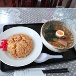華苑 - ラーメンセット