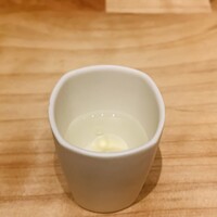 Restaurant SAI 燊 - ① 【おかえりなさい】
                ★ 蕪？のスープ、「前田屋」【セイントキャサリン】エクストラバージンオリーブオイル 2024
