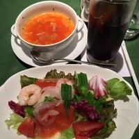 洋食 麦星 by グリル満天星 麻布十番 日本橋髙島屋店 - セットのスープ/オードブル/ドリンク