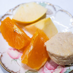 うを徳 - 2025.1 佐賀産はまさき（みかん）岩手産春香の恋（りんご）福岡産あまおう（いちご）アイスクリーム