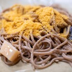 うを徳 - 2025.1 女川産鮑（あわび）入りカラスミそば